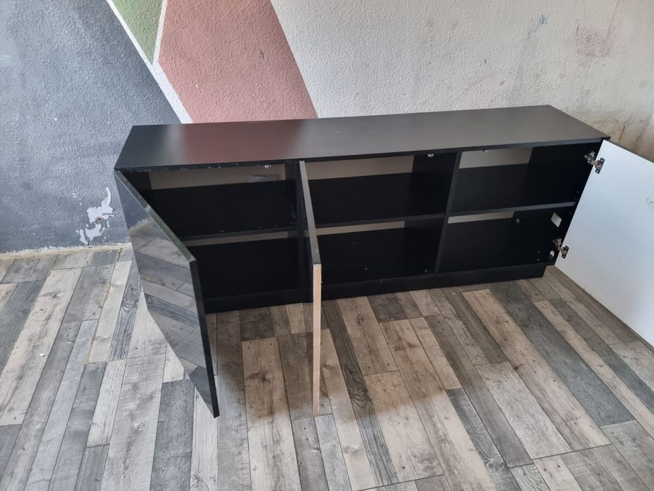 Komoda używana czarna