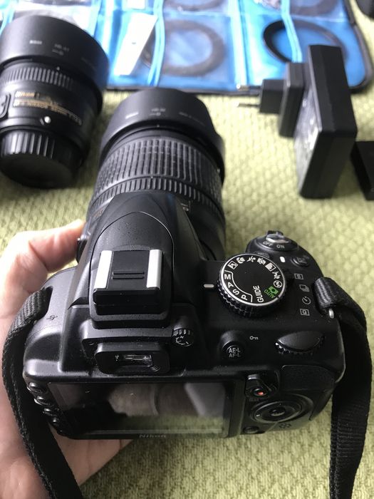 Nikon D3100 2 objectivas e todos acessorios