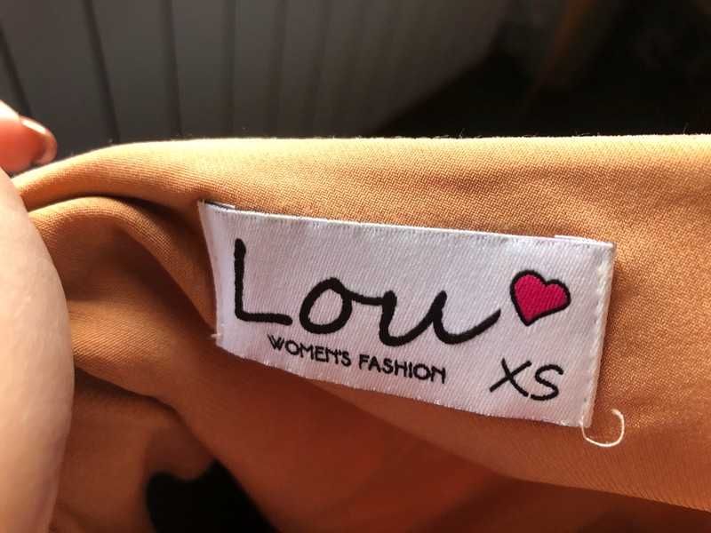 Granatowa sukienka LOU Christina XS