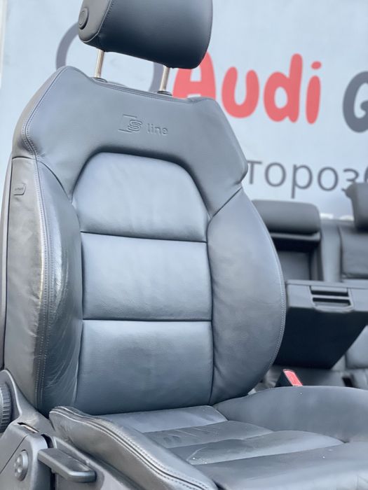 Салон Шкіра Підігрів Сидіння Audi A6 C6 Розборка Ауді