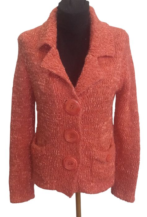 Жіночий вязаний кардиган букле болеро свитер кофта жакет оверсайз