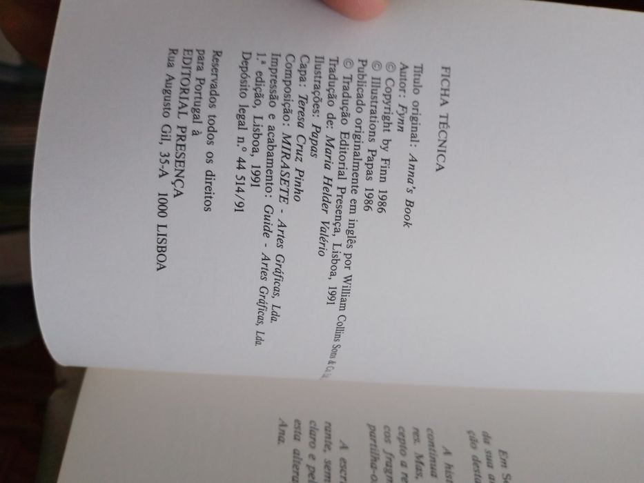 0 livro de Ana-Fynn-1edi-E.Presença8E-Organisation P/Diskette8EDesde2E