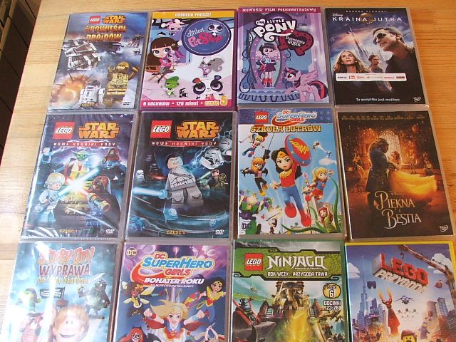 Lego Szkoła łotrów, Kroniki Yody, Piękna i Bestia, Pet Shop, Ninjago,