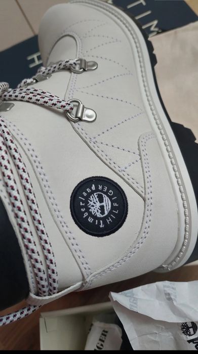 Buty śniegowce damskie zimowe TIMBERLAND & Tommy Hilfiger 100% skóry