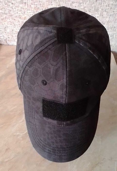 Черная кепка милитари бейсболка камуфляж  пиксель унисекс