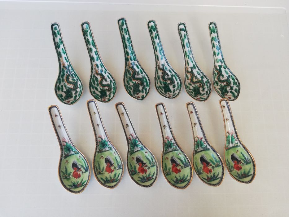 Chinese Porcelain Spoons