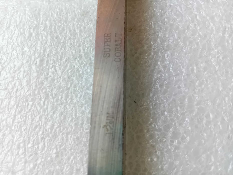 Buril / barra 12mm x 12mm x180mm HSS cobalto Super Cobalto