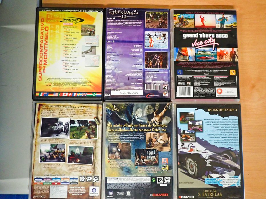 Vendo vários jogos em belíssimo estado.