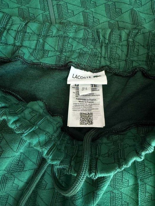Чоловічий Спортивний костюм Lacoste Monogram green