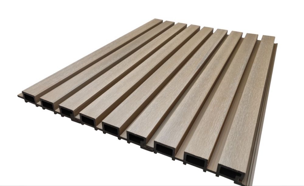 Ripado PVC Imitação Madeira Exterior/Interior