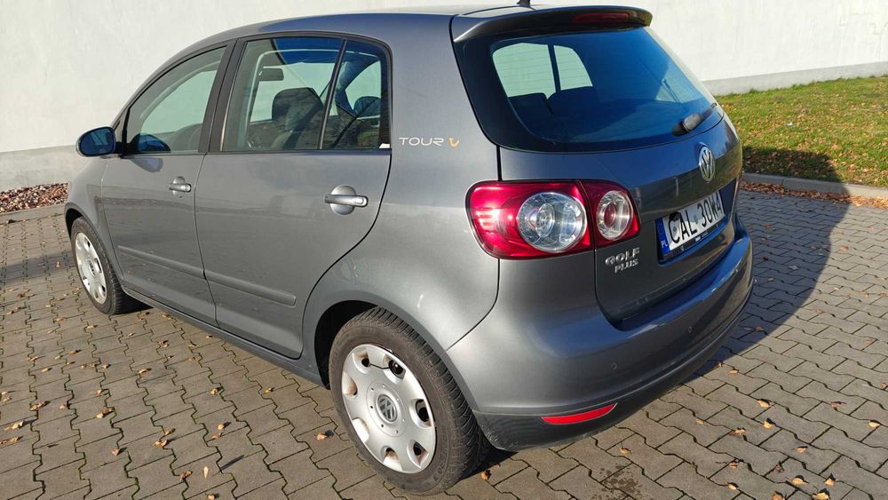 VW Golf Plus 1.6MPI benzyna -102KM, Stan BDB, Klima, Komputer,Tempo