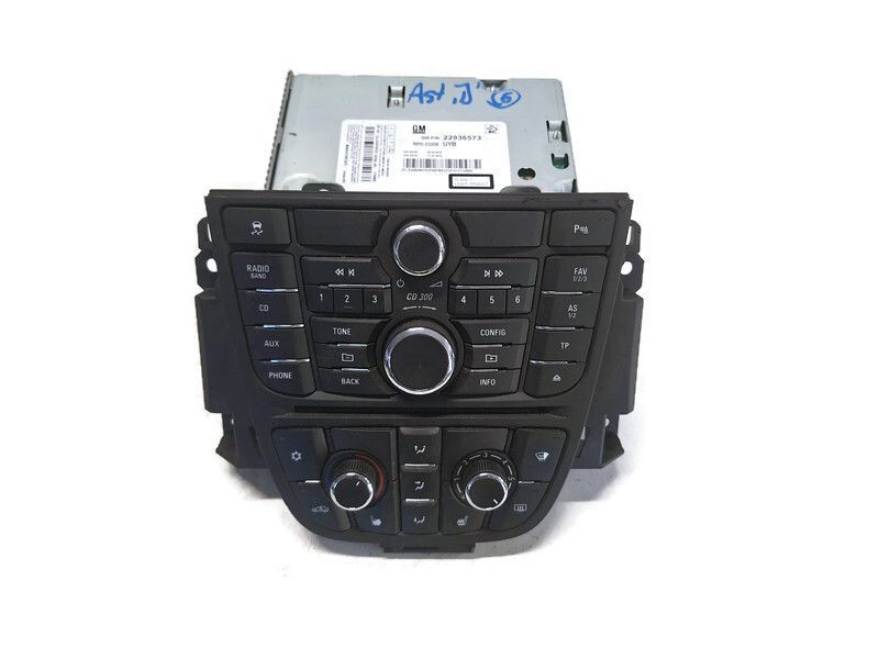 OPEL ASTRA J IV 13r RADIO FABRYCZNE PANEL NAWIEWU 22936573 13360090