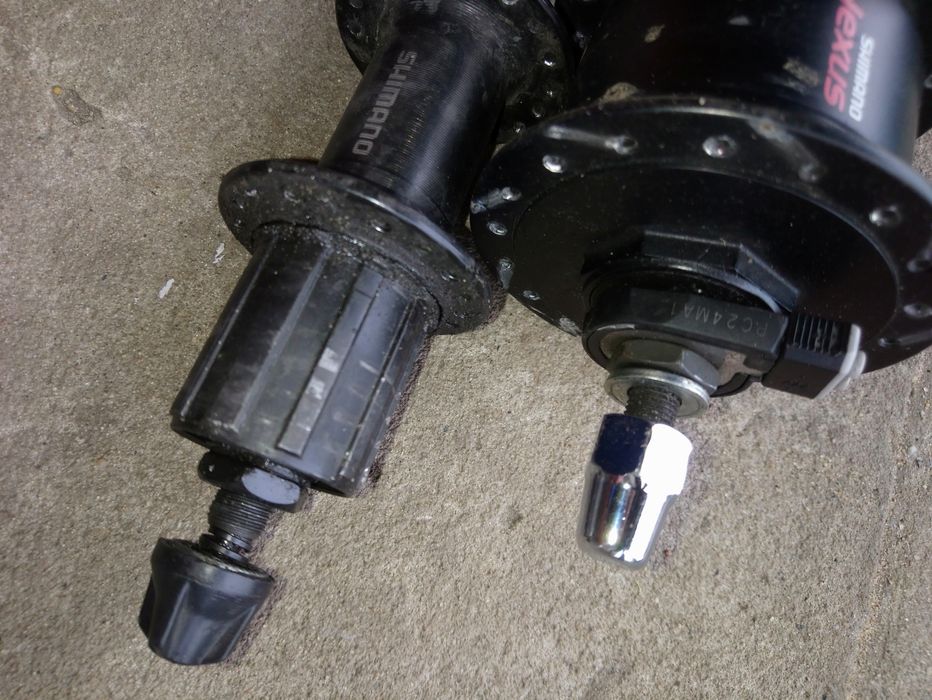 Piasty Shimano Szprychy Nyple Nexus