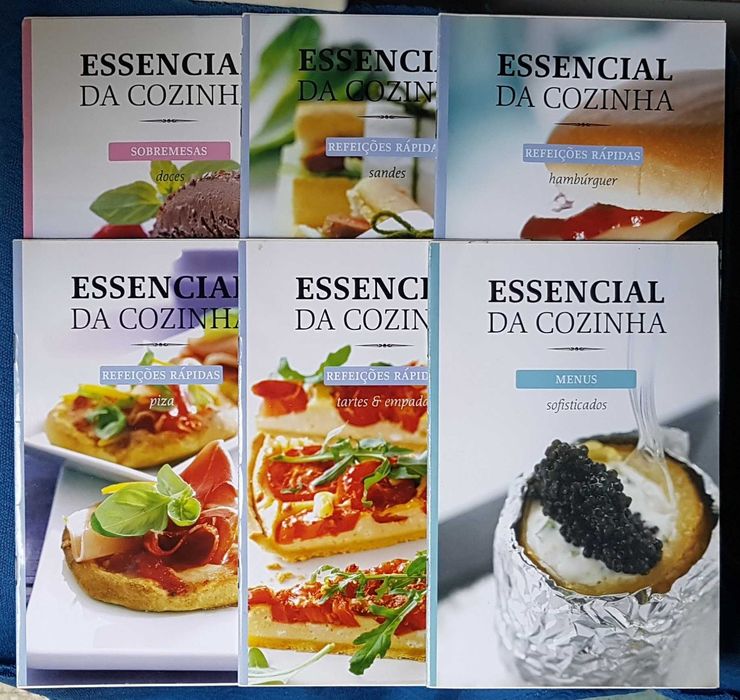 40 livrinhos Essencial da Cozinha do Jornal de Notícias