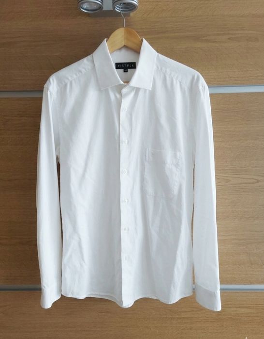 Biała koszula męska Vistula roz 40