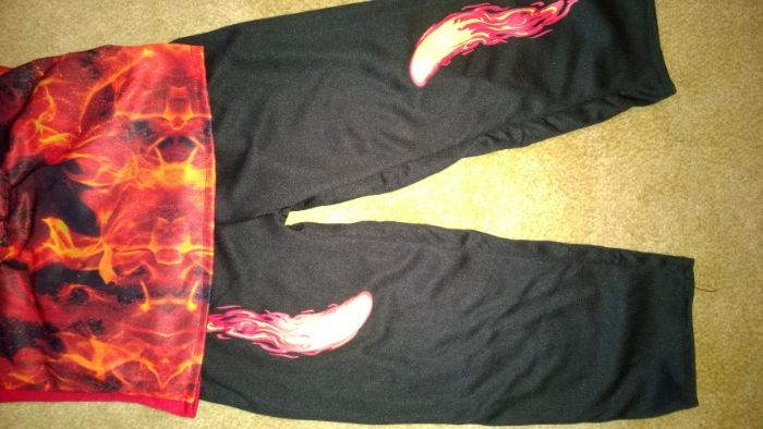 костюм Супергерой.человек Факел. Огонь. Fireman 2-3 года