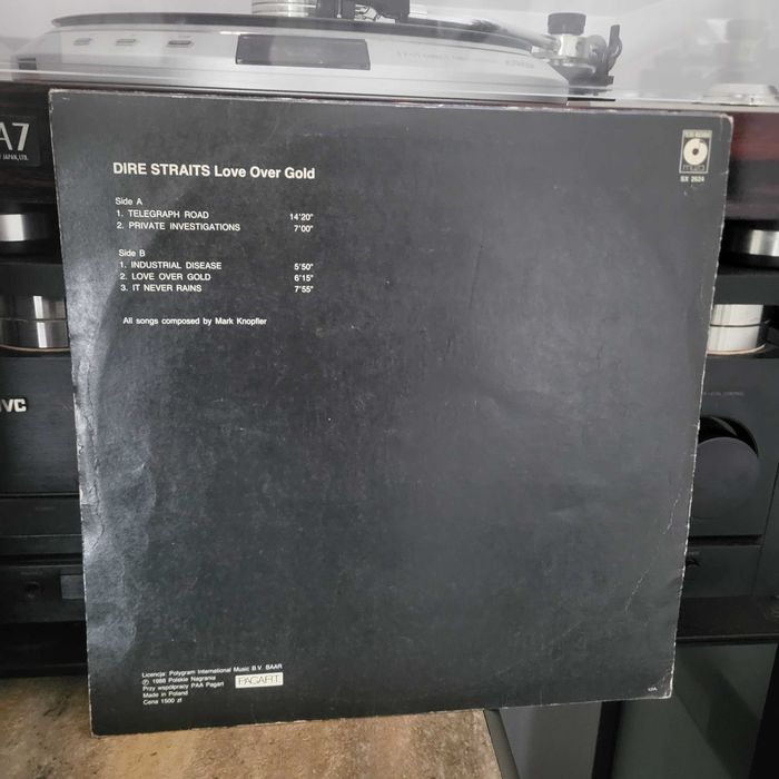 Dire Straits: Love Over Gold stan EX