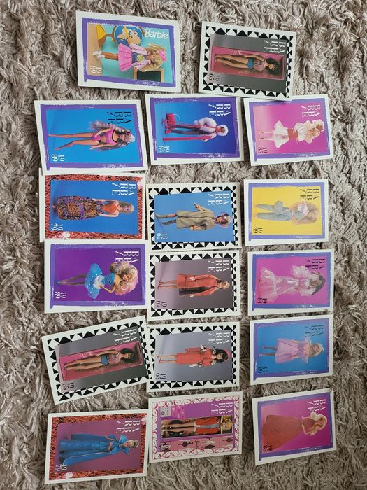 Вінтажні карточки Barbie/Барбі