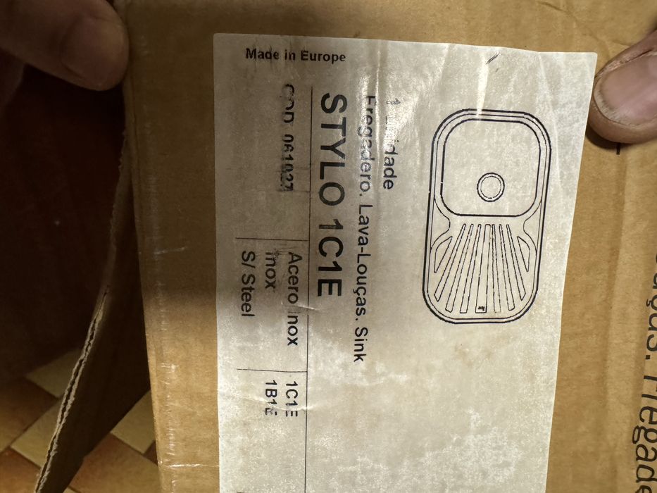 Lava Loiça Teka STYLO 1C1E Inox a estrear