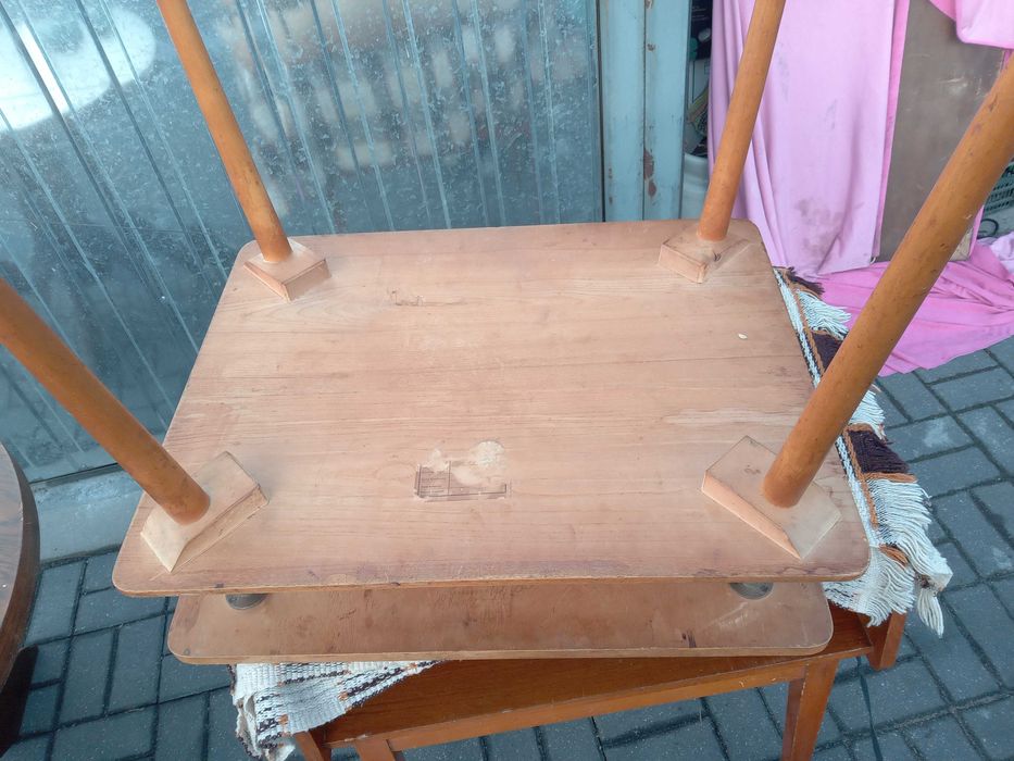 Stolik patyczak lata 60 PRL