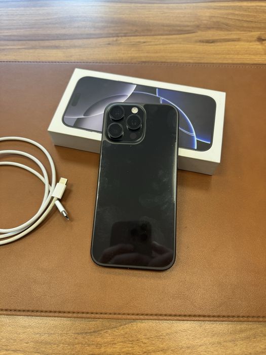 iPhone 16 Pro Max 256GB Black Titanium | Bateria 96% | Gwarancja