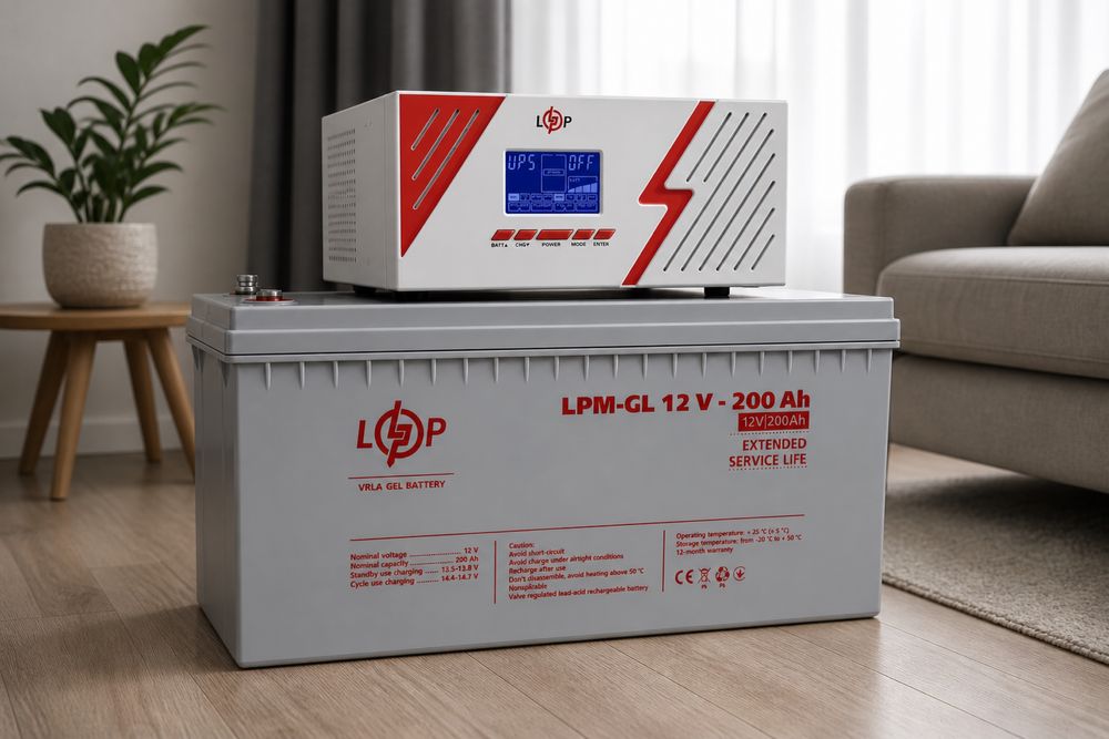 Інвертор та акб