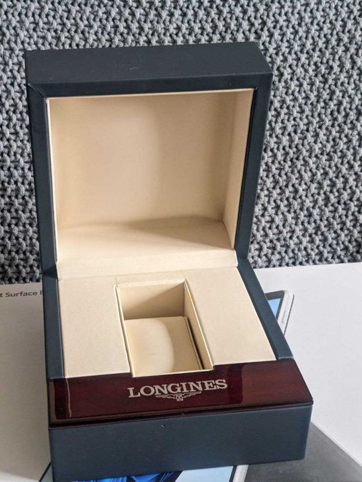 Коробка від годинника Longines з документацією та серифікатами