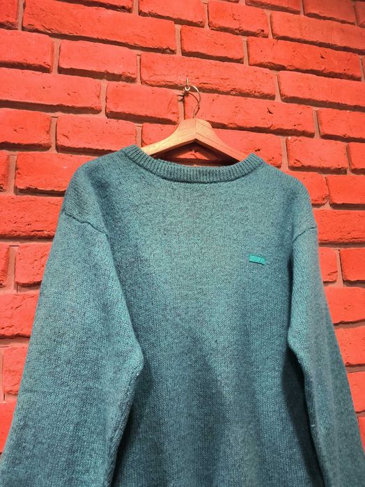 Sweter Marco Polo Wełniany Wełna Jasnoniebieski Vintage