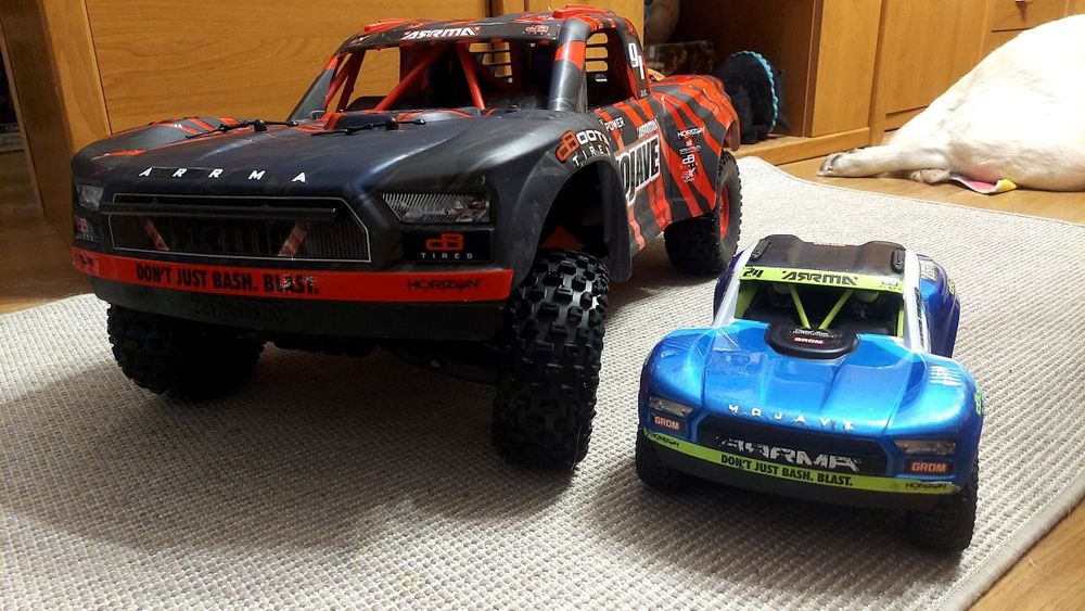 Arrma Mojave grom 1:18.
