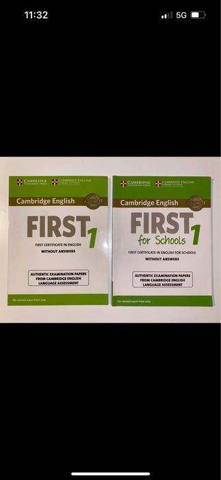 Cambridge English First 1 Authentic examination papers