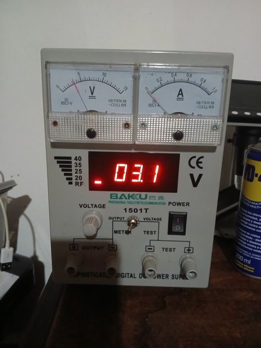 Fonte de alimentação 15v