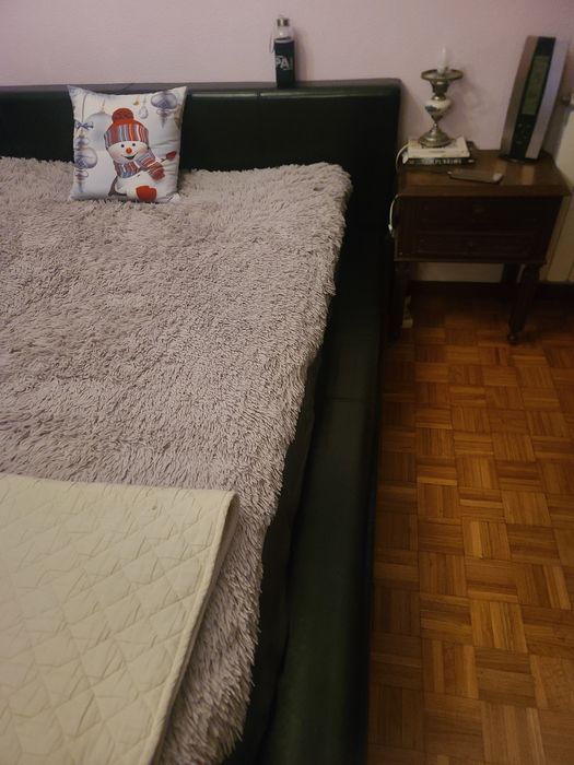 Cama casal 160×200 Preta