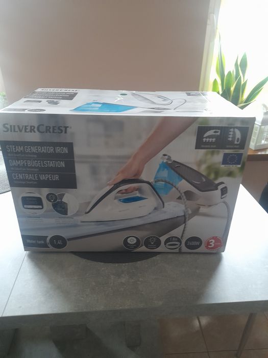 Żelazko parowe  nowe