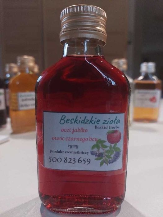 Ocet jabłko/ bez czarny owoc 2022