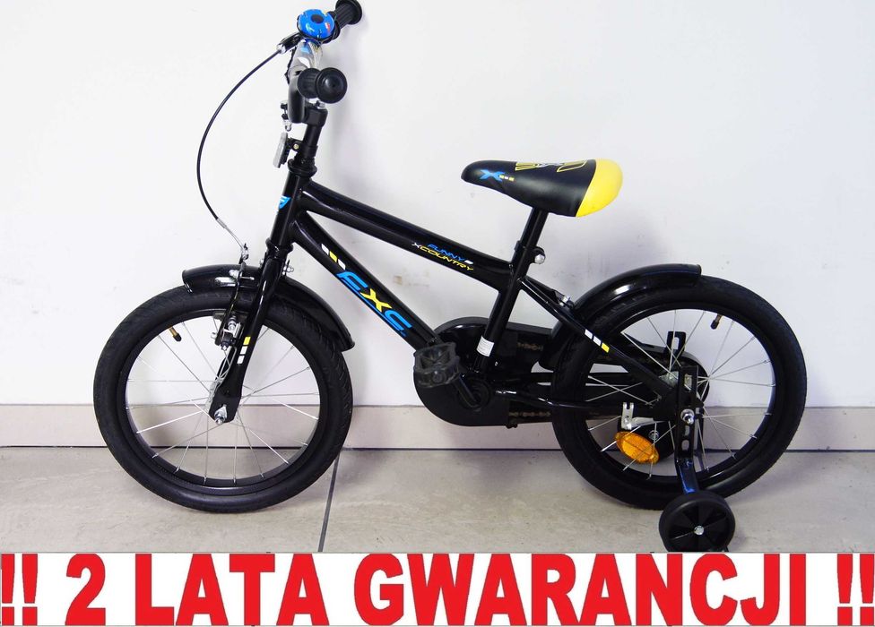Rowerek dziecięcy FXC 16' - NOWE koła boczne !! Stan : BDB !!