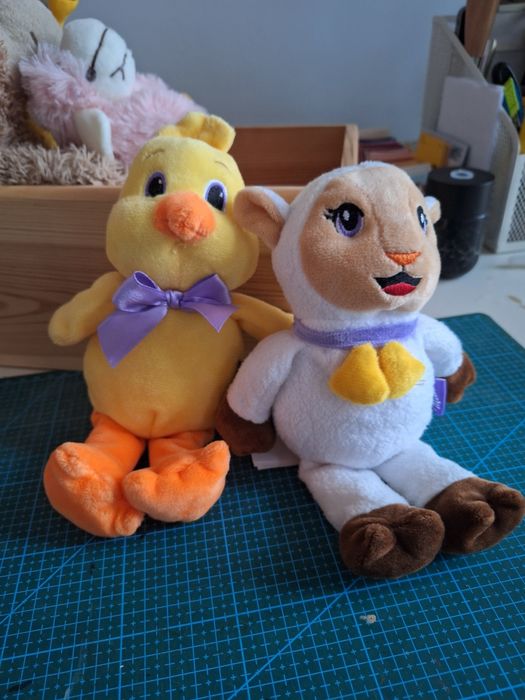 Pluszaki kaczuszka i owieczka z milki