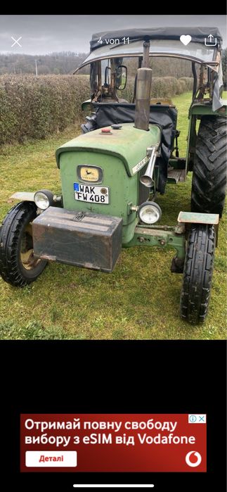 Трактор John Deere 1020 32кw