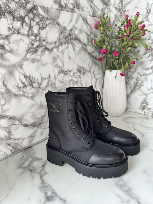 Botki Celine black leather