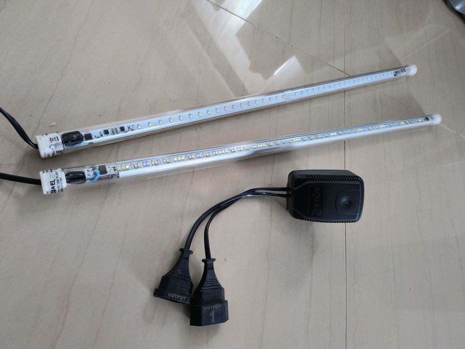LED 2 szt i sterownik do oświetlenia Aquael