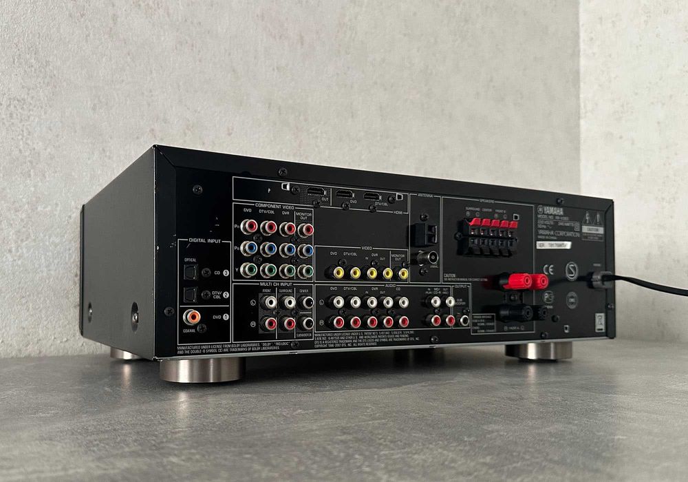 Ресивер Yamaha RX-V363 (5 × 135 Вт / 6 Ом / ЦАП / пульт керування)