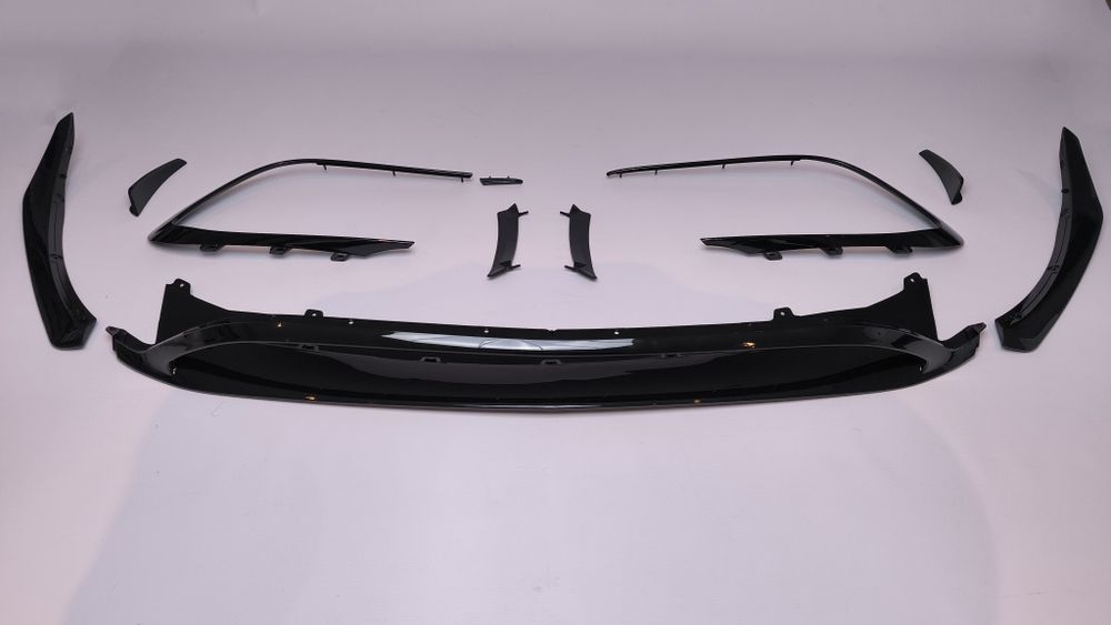 Mercedes CLA 45 C117 Bodykit Spoilery Lotka Komplet Czarny Połysk