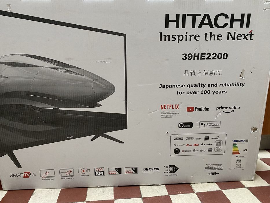 Smart Tv Hitachi nova 39"