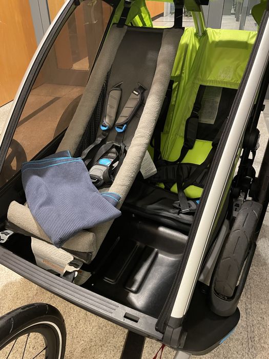 Przyczepka Thule cab 2 xxl jak nowa doposażona