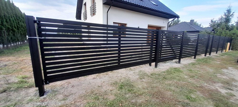 BRAMY Palisadowe 80X20 4M, 5M, 143CM, 173CM 7016SD Promocja!!