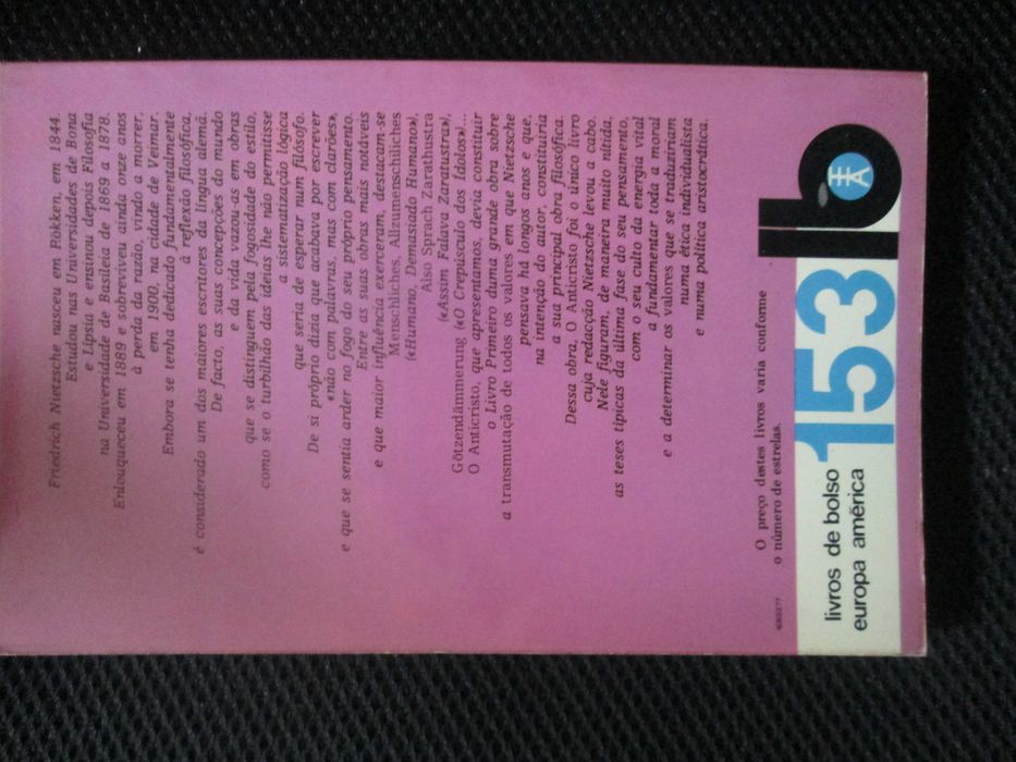 O Anticristo, de Friedrich Nietzsche