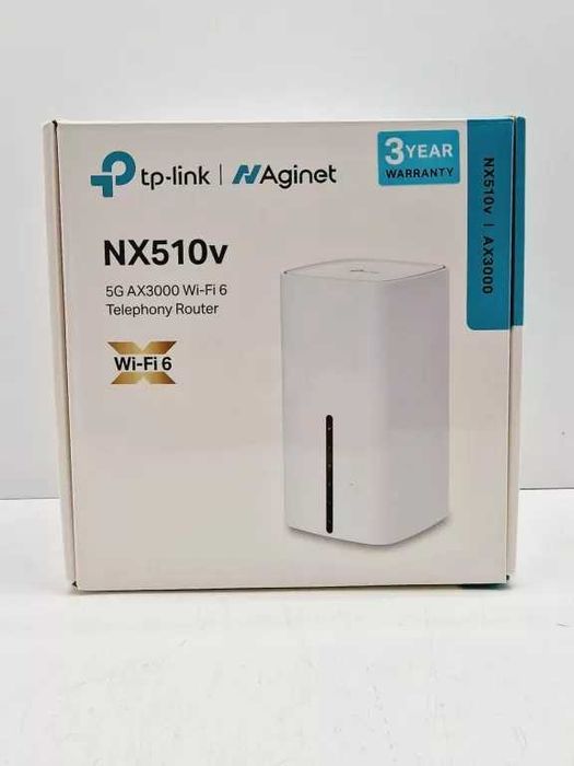 Szybki router 5G NX510v TP-Link do 3,4 Gb/s, jak nowy wysyłka dzisiaj ...