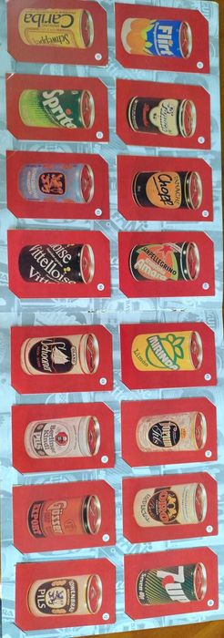 Coleção Completa O Mundo das bebidas calendários da década de 80/90