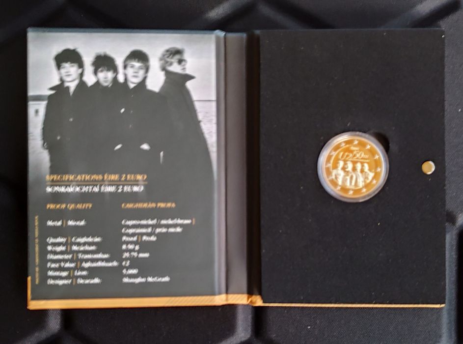 2€ - Moeda U2 Proof, 2026