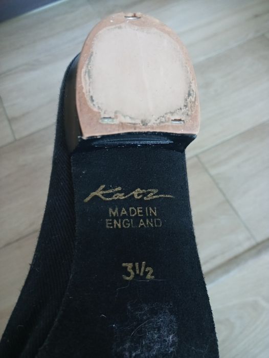 Baleriny na obcasie roz 35