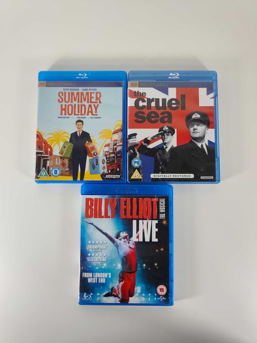 Coleção 3 Filmes Blu-ray Clássicos e Musical